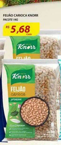 Assaí Atacadista Feijão Carioca Knorr oferta