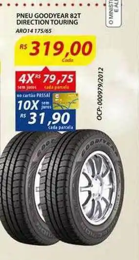 Assaí Atacadista Pneu Goodyear 82t Direction Touring oferta