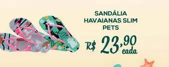 Sandália Havaianas Slim Pets
