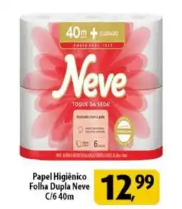 Coelho Diniz Papel Higiênico Folha Dupla Neve oferta