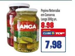 Rede Top Pepino/Beterraba em Conserva Langa un. oferta