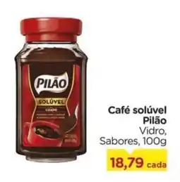 Carrefour Café solúvel Pilão Vidro, Sabores, oferta