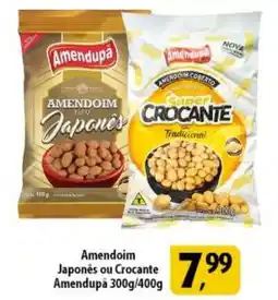Coelho Diniz Amendoim Japonês ou Crocante Amendupã oferta