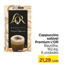 Carrefour Cappuccino solúvel Premium L'OR oferta