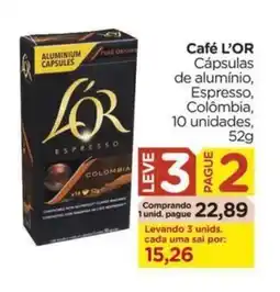 Carrefour Café L'OR oferta