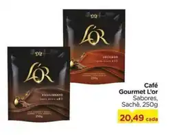 Carrefour Café Gourmet L'or Sabores, Sachê, oferta
