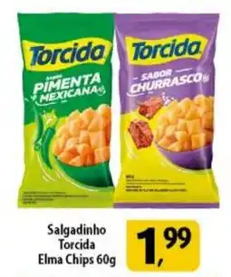 Coelho Diniz Salgadinho Torcida Elma Chips oferta