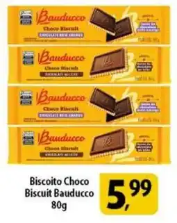 Coelho Diniz Biscoito Choco Biscuit Bauducco oferta