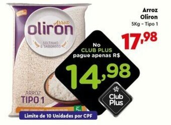 Supermercado Lavapés Arroz Oliron 5kg tipo 1 oferta
