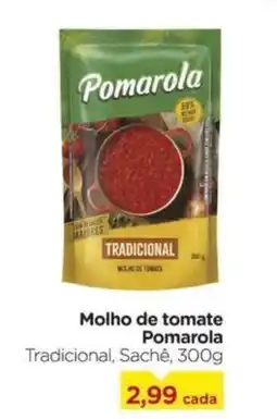 Carrefour Molho de tomate Pomarola Tradicional, Sache, oferta