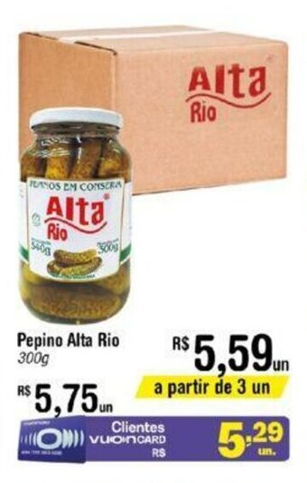Fort Atacadista Pepino Alta Rio 300g oferta