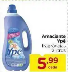 Carrefour Amaciante Ypê Fragrâncias 2L oferta