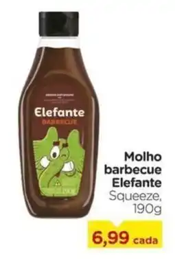 Carrefour Molho barbecue Elefante Squeeze, oferta