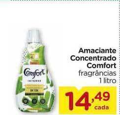 Carrefour Amaciante Concentrado Comfort 1L oferta