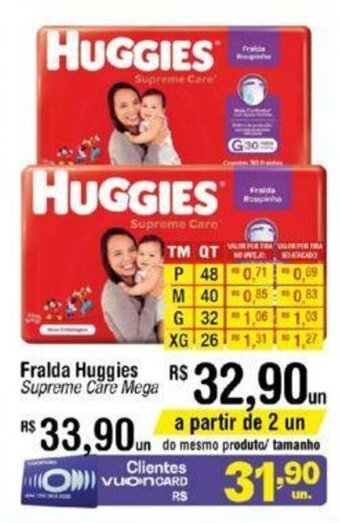 Fort Atacadista Fralda Huggies oferta