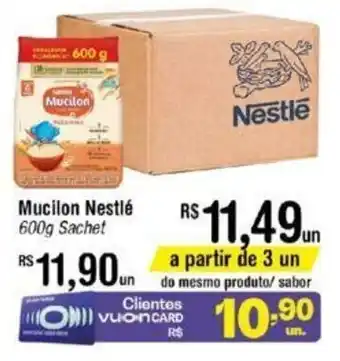 Fort Atacadista Mucilon Nestle 600g oferta