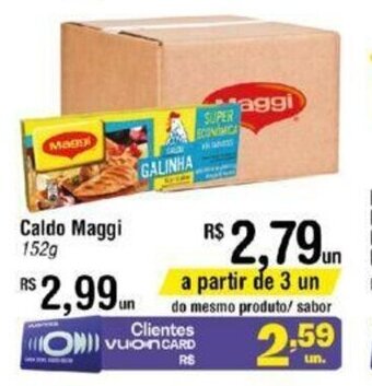 Fort Atacadista Caldo Maggi 152g oferta