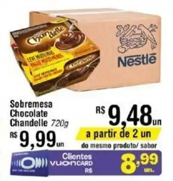 Sobremesa Chocolate Chandelle 720g