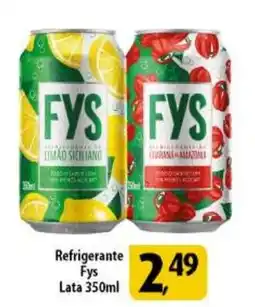 Coelho Diniz Refrigerante Fys Lata oferta