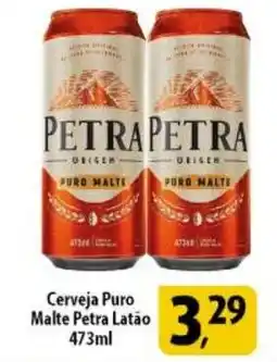 Coelho Diniz Cerveja Puro Malte Petra Latão oferta