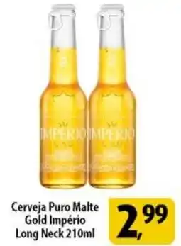 Coelho Diniz Cerveja Puro Malte Gold Império Long Neck oferta