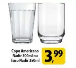Coelho Diniz Copo Americano Nadir 300ml ou Suco Nadir oferta