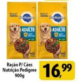 Coelho Diniz Ração P/Caes Nutrição Pedigree oferta