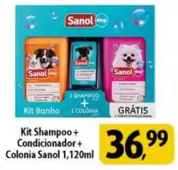 Coelho Diniz Kit Shampoo + Condicionador + Colonia Sanol oferta