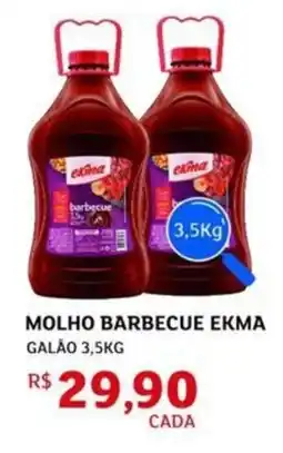 Assaí Atacadista Molho Barbecue Ekma Galão oferta