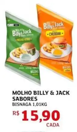 Assaí Atacadista Molho billy & jack sabores bisnaga oferta