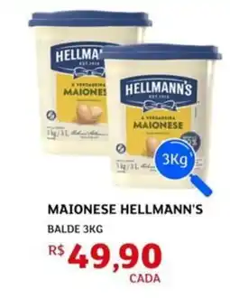 Assaí Atacadista Maionese Hellmann's oferta
