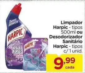 Carrefour Limpador Harpic Ou Desodorizador Sanitário Harpic oferta