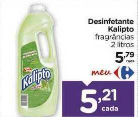 Carrefour Desinfetante Kalipto 2L oferta