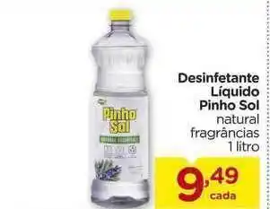 Desifetante Líquido Pinho Sol 1L