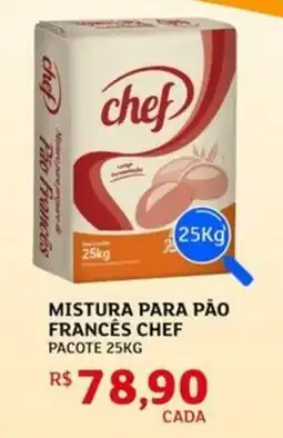 Assaí Atacadista Mistura para pão francês chef oferta
