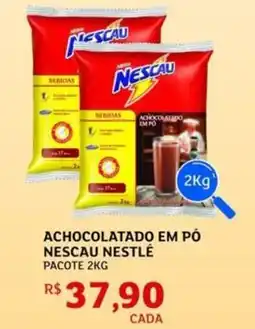 Assaí Atacadista Achocolatado em pó nescau nestlé pacote oferta