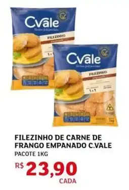 Assaí Atacadista FILEZINHO DE CARNE DE FRANGO EMPANADO C.VALE PACOTE oferta