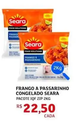 Assaí Atacadista Frango a passarinho congelado seara oferta