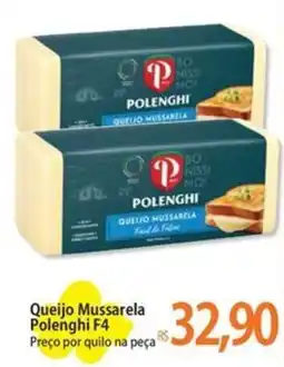 Atacadão Queijo Mussarela Polenghi F4 oferta