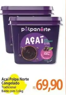 Atacadão Açaí Polpa Norte Congelado oferta