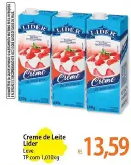 Atacadão Creme de Leite Lider oferta