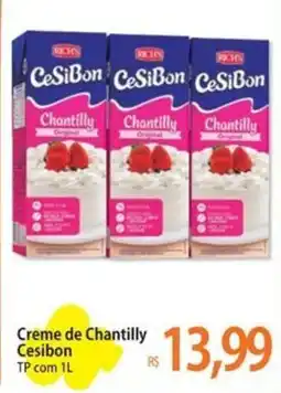 Atacadão Creme de Chantilly Cesibon oferta