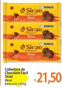Atacadão Cobertura de Chocolate Fácil Sicao oferta