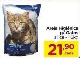 Carrefour Areia Higiêinca P- Gatos 1.6kg oferta