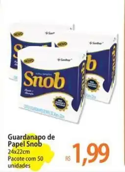 Atacadão Guardanapo de Papel Snob oferta