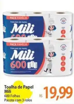 Atacadão Toalha de Papel Mili oferta