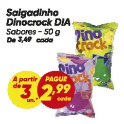 Dia Salgadinho Dinocrock DIA oferta