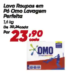 Dia Lava Roupas em P6 Omo Lavagem Perfeita oferta