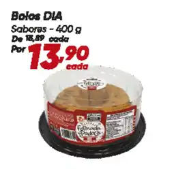 Dia Bolos DIA Sabores oferta