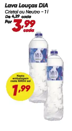Dia Lava Louças DIA oferta
